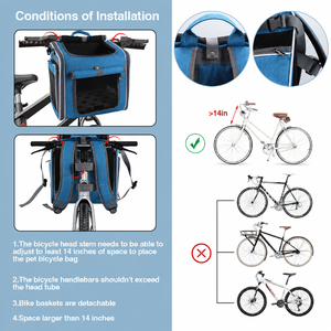 <span class=keywords><strong>Sac</strong></span> à <span class=keywords><strong>dos</strong></span> de transport pliable et respirant en maille imperméable <span class=keywords><strong>pour</strong></span> animaux de compagnie (<span class=keywords><strong>chien</strong></span>, chat) de taille moyenne, idéal <span class=keywords><strong>pour</strong></span> le vélo, la randonnée et les activités de plein air – Vente en gros - Product Image 4