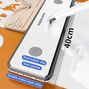 Fregona plana ajustable JOYBOS para suelo húmedo y seco con 2 almohadillas lavables, juego de microfibra giratorio grande y largo, herramienta de limpieza fácil - Product Image 6