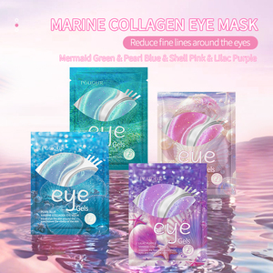 Proveedor Chino de Cuidado de los Ojos POUQUR, Mascarilla de Ojos de Colágeno Marino Verde Sirena, Mejora las Líneas Finas de los Ojos, Reafirma la Piel Alrededor de los Ojos - Product Image 2