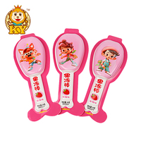 Groothandel Op Maat Roze Fruitige Smaak Zoete Zachte Jelly & Pudding Lolly Snoep Voor Kinderen