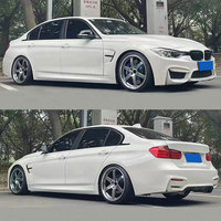 Kit carrosserie F30 à F80 pour BMW F30 M3 2013-2018, jupes latérales, tuyau d'échappement, capot, aileron, calandre, kit carrosserie BMW F30 M3
