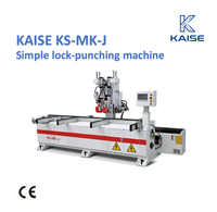 Machine à percer les trous de serrure CNC simple KAISE 380V, garantie 1 an, facile à utiliser pour le traitement des serrures de porte, des charnières et des ferme-portes