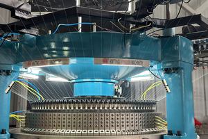 Máquina de Tejer Circular para Prendas de Doble Punto Abierta con Jacquard de Punto, con Componentes Centrales de Engranajes y Motor - Product Image 4