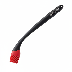 Logo personalizzato 35cm in Silicone BBQ spazzola con acciaio e gomma bastone scatola di 60 imballato in borsa - Product Image 2