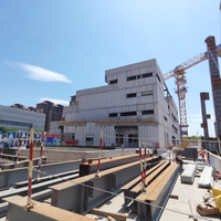 Bâtiment scolaire en structure métallique, bureau préfabriqué, abri de bureau, conception personnalisée pour projet de campus éducatif