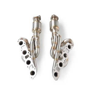 Ensemble de <span class=keywords><strong>tuyaux</strong></span> d'échappement de haute qualité en acier inoxydable 304SS adapté à Lexus RCF 5.0L V8 2016-2020, y compris le collecteur d'échappement, sans isolation - Product Image 2