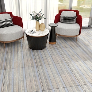 Estilo de Design Moderno 600X600 Tapete de Carpete Fosco Antiderrapante com Padrão de Tecido para Quarto, Estudo, Restaurante, Hotel - Product Image 5