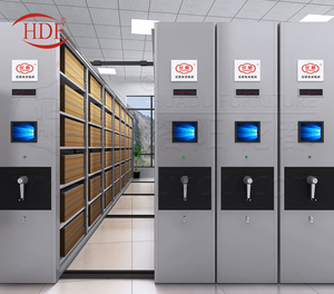 Armoire mobile métallique compacte en acier pour l'archivage, optimisant l'espace de rangement - Product Image 5