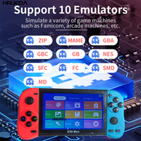Console de jeux vidéo portable rétro INNO X50 Max 5,1 pouces avec écran tactile Wi-Fi, 8 Go de mémoire, plus de 20000 jeux, prise en charge de la sortie TV, portable
