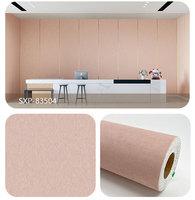 Wallpaper Roll Perekat Sendiri Motif Bunga Tanaman, Tahan Air dan Lembab, untuk Dekorasi Dinding Sekolah