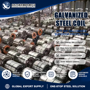 0.20mm 1200mm Hot Dip Galvanized S550GD Z100 G/sqm ID 610mm Galvanized Steel Coil of Structural Components - Product Image 1