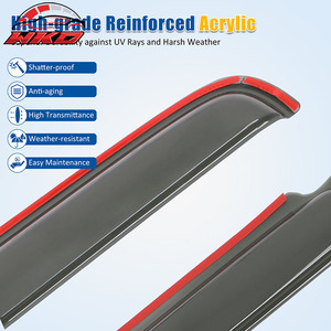 Viseras para Ventanas, Protectores de Lluvia, Tipo In-Channel, para Chevy S10 Blazer GMC Sonoma 94-03 - Product Image 4