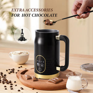 <span class=keywords><strong>Mousseur</strong></span> <span class=keywords><strong>à</strong></span> <span class=keywords><strong>lait</strong></span> <span class=keywords><strong>électrique</strong></span> et cuiseur <span class=keywords><strong>à</strong></span> vapeur 4 en 1 Fabricant de mousse chaude et froide Fabricant de mousse de <span class=keywords><strong>lait</strong></span> de grande capacité - Product Image 3