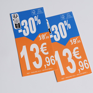 Etiqueta de papel para ropa ecológica Producto sostenible y ecológico - Product Image 4