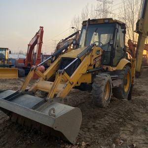 Chargeuse-<span class=keywords><strong>pelleteuse</strong></span> JCB 3CX, outil d'aménagement paysager pour la construction de parcs, creusement de parterres de fleurs, nivellement du sol, maniabilité dans les espaces restreints - Product Image 4