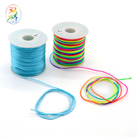 Fourniture directe d'usine No.7 1.0mm fil de soie en Nylon rond coréen pour le tissage Bracelet noeud chinois Artware
