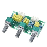 Préamplificateur passif Hi-Fi, carte amplificateur, module d'alimentation, réglage des basses et des aigus, électronique DIY, carte PCB électronique