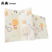 Tapis de jeu brillant pour bébé Xpe Puzzle Tapis pour enfants Tapete épaissi Chambre de bébé Tapis pliant Tapis pour bébé
