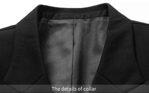 ชุดยูนิฟอร์มนักบินสายการบินคลาสสิกคุณภาพสูง ชุดยูนิฟอร์มลูกเรือ ชุดนักบินสีดำ โพลีเอสเตอร์/วิสโคส แขนยาว แบบ unisex - Product Image 5