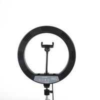 Lampu LED Studio Harga Pabrik Murah Profesional 12 Inch dengan Tripod untuk Ponsel & Kamera