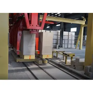 Fornitore leggero della pianta aac AAC della macchina per fabbricare i blocchi e i pannelli bianchi dei mattoni del calcestruzzo aerato - Product Image 1