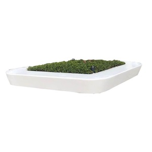 Duke Fiberglass <b>Tree</b> Pit Seating Outdoor Garden Bench Water Resistant Durable Landscape Flower Pots - Product Image 2