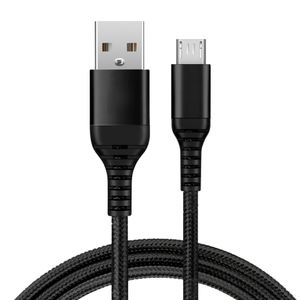 Câble de charge rapide et de données en nylon tressé 1M/2M V8 Micro USB pour téléphone Android - Product Image 1