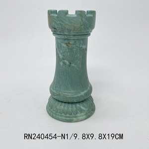 Nghệ thuật trang trí đối tượng nhựa Thủ công mỹ nghệ hiện đại quân cờ vua vua nữ hoàng Knight giám mục điêu khắc cờ vua thiết lập cho trang trí nội thất - Product Image 3