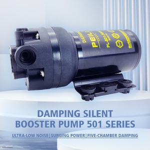Bomba de presión de agua de refuerzo RO de diafragma de 5 cámaras personalizable PEILI sistema de filtro de agua de gran flujo 24V 36V energía eléctrica - Product Image 4