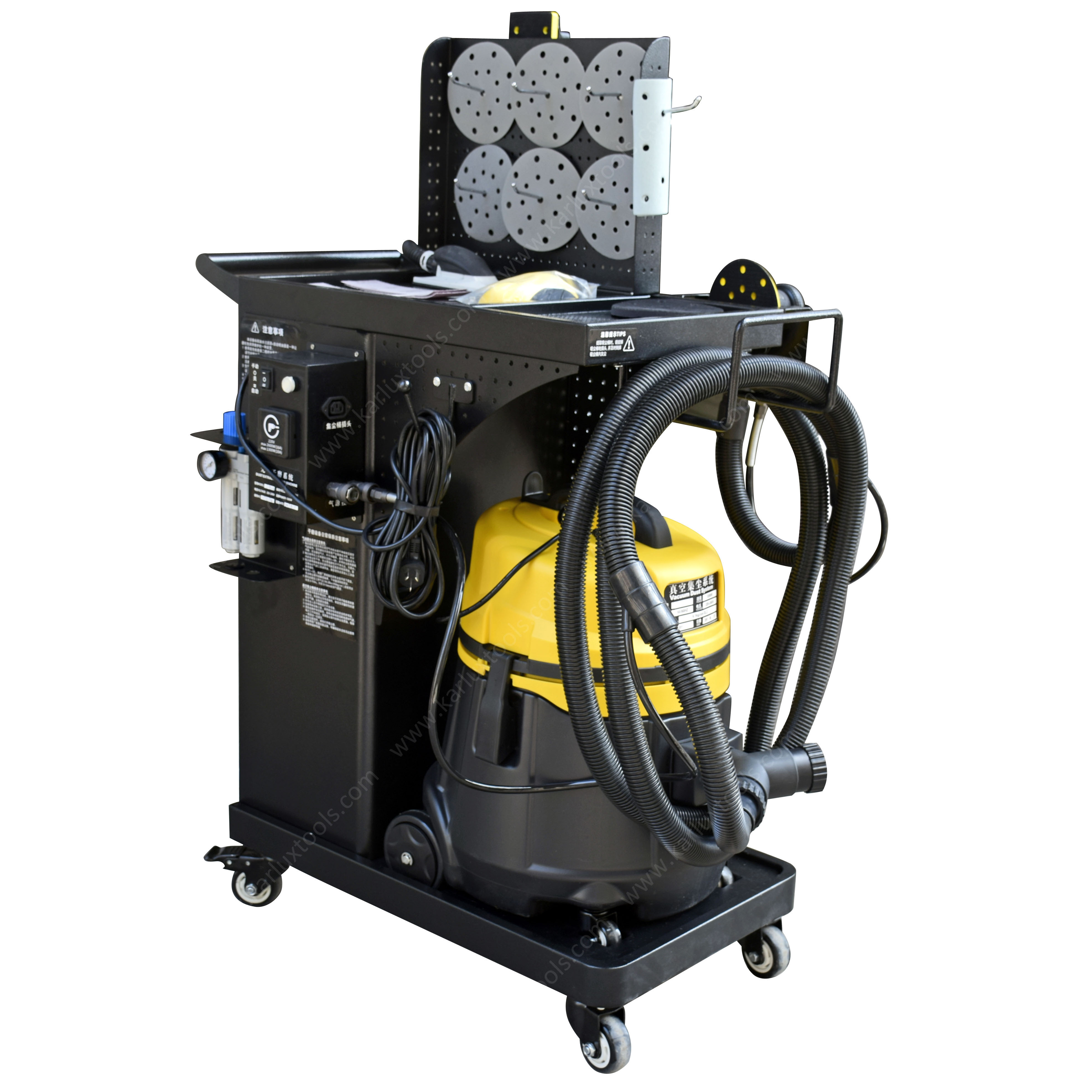 36L с высокой пропускной способностью машина Сборника Пыли 1300 Вт высокой мощности вакуумная машина промышленный пылесос подключен к шлифовальный станок полировщик