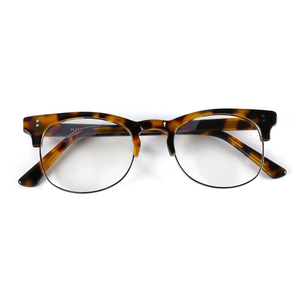 Best seller Vintage acetato combina metallo montature ottiche rotonde <span class=keywords><strong>occhiali</strong></span> alla moda <span class=keywords><strong>occhiali</strong></span> <span class=keywords><strong>da</strong></span> <span class=keywords><strong>vista</strong></span> - Product Image 6