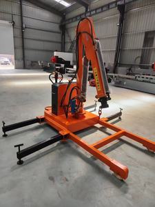 Mini-grue rotative électrique autopropulsée bibo, machine de levage hydraulique mobile portable - Product Image 6