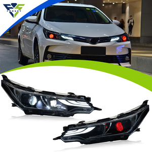 Conjunto de Faros LED para <span class=keywords><strong>Corolla</strong></span> 2017-<span class=keywords><strong>2018</strong></span>, Luces de Circulación Diurna LED Modificadas, Intermitentes - Product Image 1