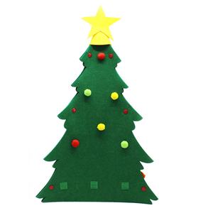 Arbre de Noël en feutre personnalisable et créatif pour enfants, à faire soi-même - Product Image 4