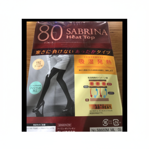 Confezione da 2 collant termici 80D nero ML - Product Image 1