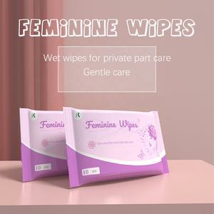 Lingettes nettoyantes pour le <span class=keywords><strong>vagin</strong></span> pour femmes, lingettes intimes - Product Image 2