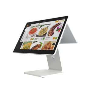 Manufacture Supply Dual Display Tablet Smart POS Terminal For Restaurant/Bar