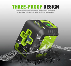 HEIPOE SR011R Nivel Láser de 2 Líneas Cruzadas con Haz Rojo, Nivel Láser Huepar, Láser En <span class=keywords><strong>Cruz</strong></span> - Product Image 6