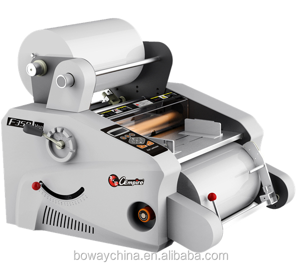 Paper Auto-feed Auto Slitting Double Sides Film Hot Cold Press Laminator Machine