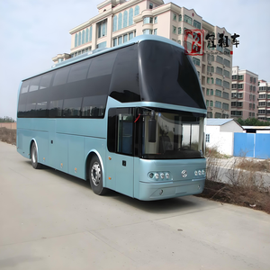 Nouvel autocar de tourisme de luxe Carburant diesel Transmission automatique manuelle Euro 3 Emission RHD Caractéristiques avant Bus commercial - Product Image 6