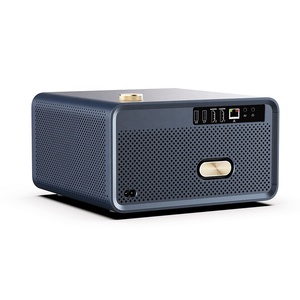 Smart <b>Mini</b> LED Projector Full HD 1080p 4K Android 9.0 WiFi for Portable Home With 3500 Lumens Built-in <b>Speakers</b> H90 2024 Outdoor - Product Image 2