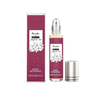 Huile de parfum roll-on 10 ml pour <span class=keywords><strong>femme</strong></span>, parfum floral de jasmin <span class=keywords><strong>blanc</strong></span> doux, mini-parfum portable de voyage pour <span class=keywords><strong>femme</strong></span>, pour tous les jours et les rendez-vous. - Product Image 1