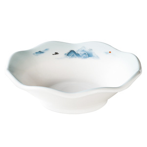 Xiangyuan Mei Restaurant Hotel <b>Melamine</b> Soup <b>Plates</b> Imitation Porcelain <b>Plates</b> Commercial <b>Plates</b> Deep <b>Plates</b> Round <b>Plates</b> Soup - Product Image 5