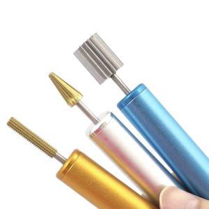 งานฝีมือหนังแบบทำมือปากกาน้ำมันขอบหนังอย่างรวดเร็วปากกาภาพสีน้ำมันทองเหลืองปากกาทาสีขอบลูกกลิ้งทาสี applicator หมุนได้สำหรับงานหนัง - Product Image 4