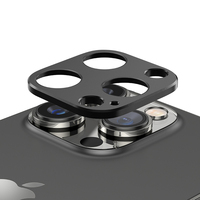 Protecteur d'objectif d'appareil photo arrière anti-rayures mat de luxe pour iPhone 14/14 Pro Accessoires de téléphone portable
