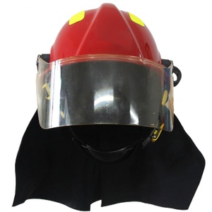 American Style Firefighter <b>Helmet</b> Firefighting <b>Helmet</b> for <b>Fireman</b> Fire Resistant Yellow Safety Anti-crush Impact-resistant - Product Image 1