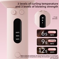 Styler à air chaud détachable avec 7 têtes interchangeables, bouclage bidirectionnel, soin des cheveux, coiffure longue durée, kit de coiffage domestique