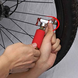 IRONDONKEY lega bici pneumatico aria CO2 pompa Mini bicicletta bicicletta CO2 gonfiatore testa con manicotto isolato <span class=keywords><strong>Set</strong></span> senza gas - Product Image 2
