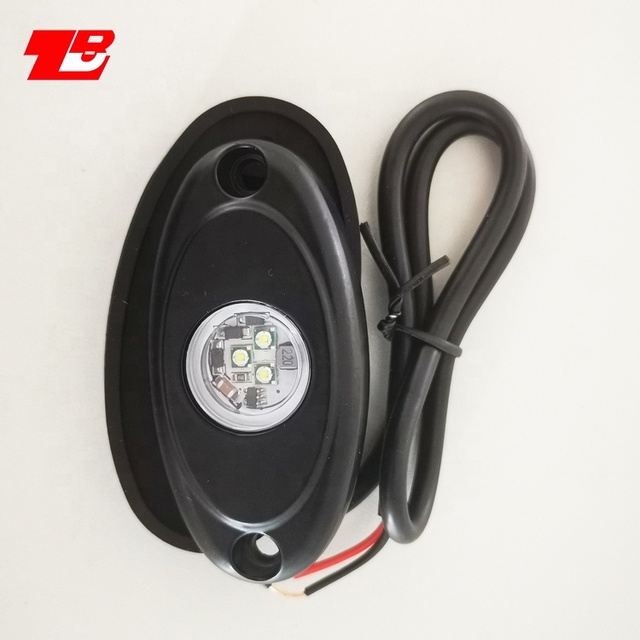 LED Rock Lights 12V 24V 10-30V Red Amber White Green Blue High Brightness Vehicle Chassis Lights