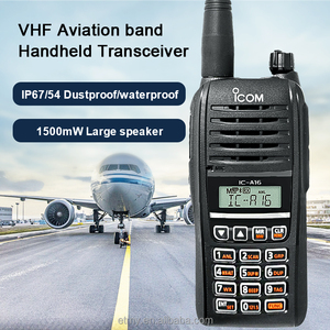 Radio transceiver aérienne VHF Icom IC-A16, portable, étanche IP67, talkie-walkie - Product Image 2